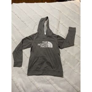 The North Face Hoodie Sweatshirt Size Small Gray Women's Pullover - READ!!